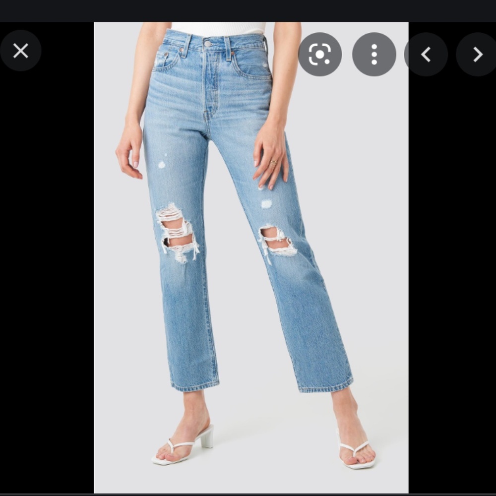 Levi's 501 Original Cropped Jeans
